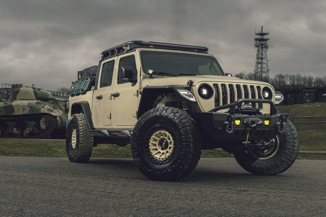 2022 Jeep Gladiator - Black Rhino BARRAGE - Special Coated | Black Rhino